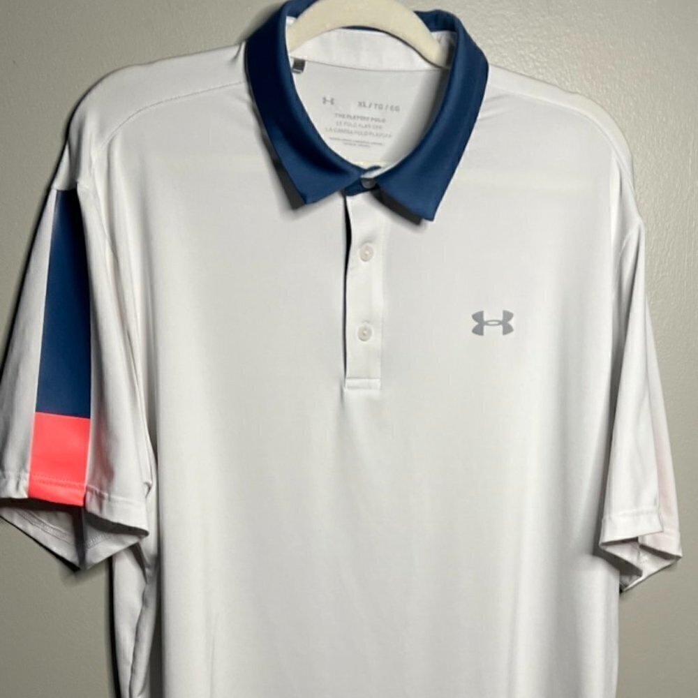 Under Armour The Playoff Polo Golf Shirt Size XL - Picture 4 of 5